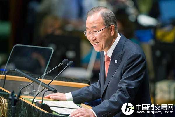 “聯(lián)合國(guó)秘書長(zhǎng)潘基文：應(yīng)對(duì)氣候變化2015年希望看到全球行動(dòng)”