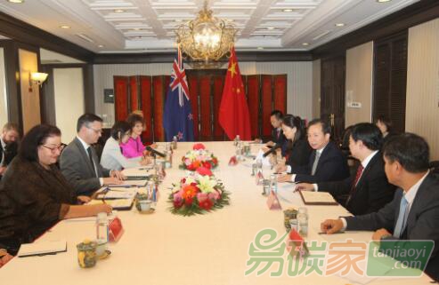 生態(tài)環(huán)境部部長李干杰會見新西蘭環(huán)境部氣候變化部長